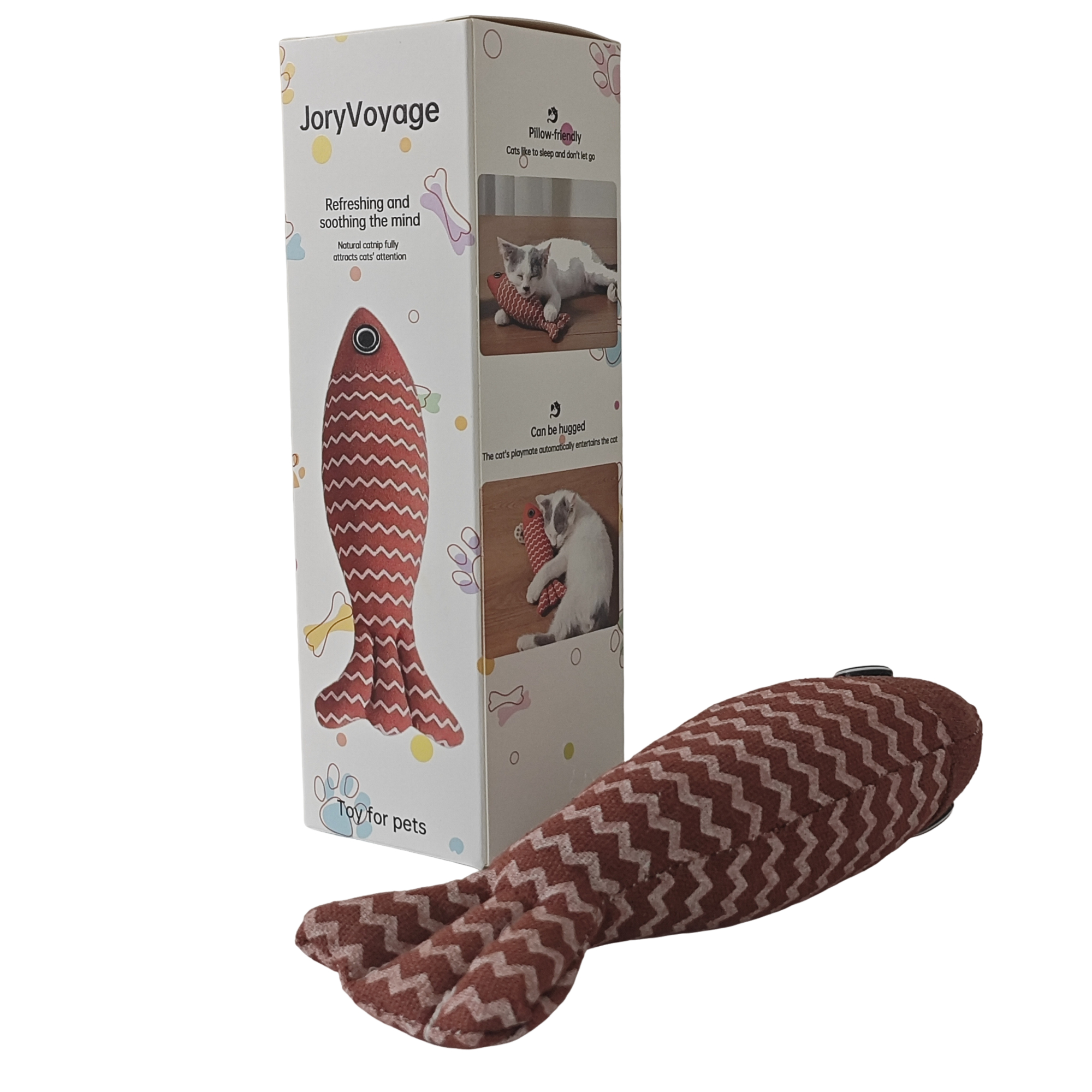 JoryVoyage toy for pets, Refreshing and Soothing Cat Chew Toy for Biting, Kicking and Teething - Image 2