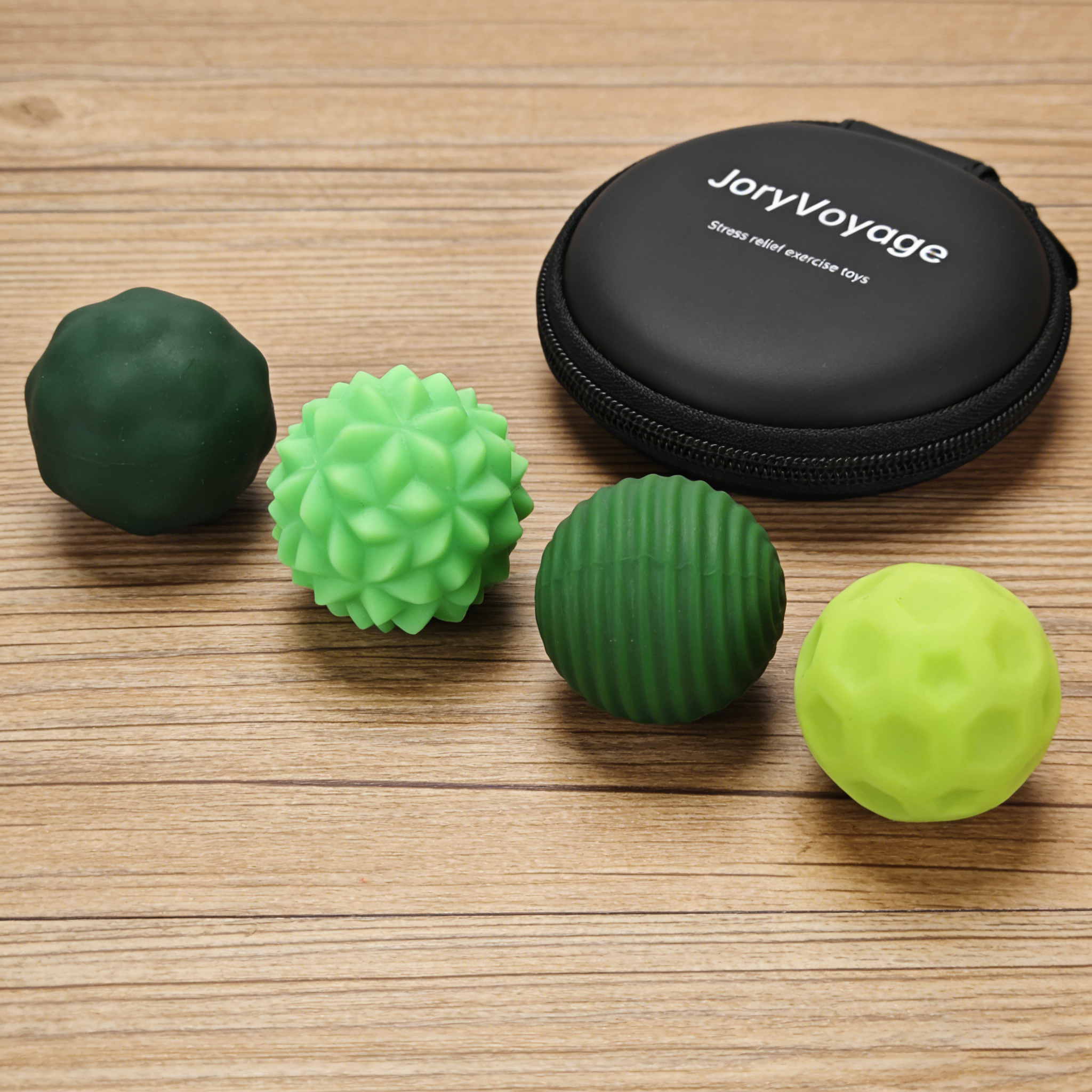 JoryVoyage Stress relief exercise toys for Adults & Kids - 4 Pack, Stress Relief Exercise Toys for Anxiety, and Sensory Play